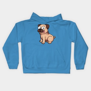 Cute Pug Kids Hoodie